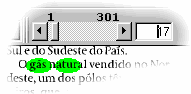 Bot�es para ver a p�gina anterior ou pr�xima.
Pesquisa g�s natural parou na p�gina 17;
pode-se ler a 16 ou 18...